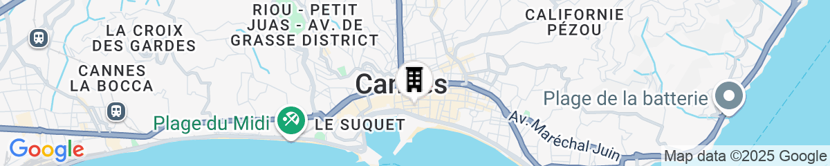 Map for Five Seas by Inwood Hotels