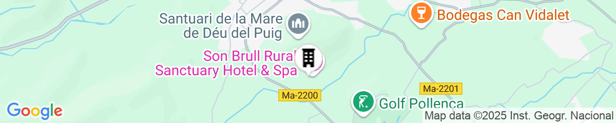 Map for Son Brull Hotel & Spa