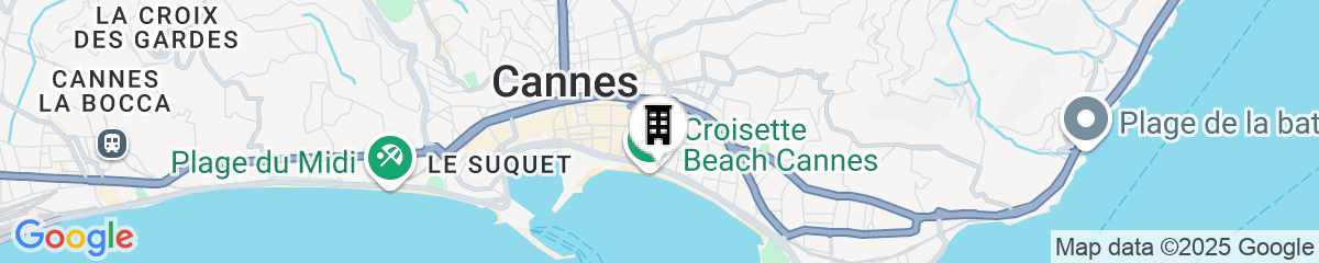 Map for Mondrian Cannes