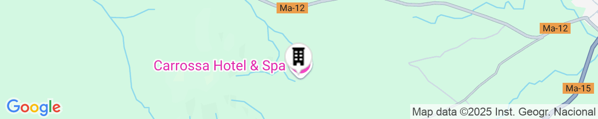 Map for Carrossa Hotel & Spa
