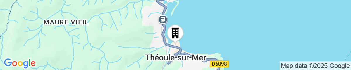 Map for Château de Théoule