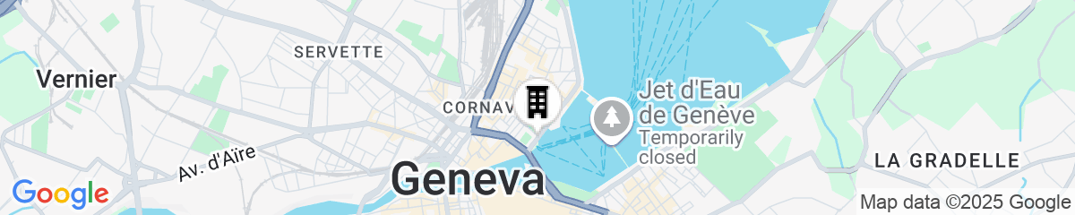 Map for The Ritz-Carlton, Hotel de la Paix, Geneva