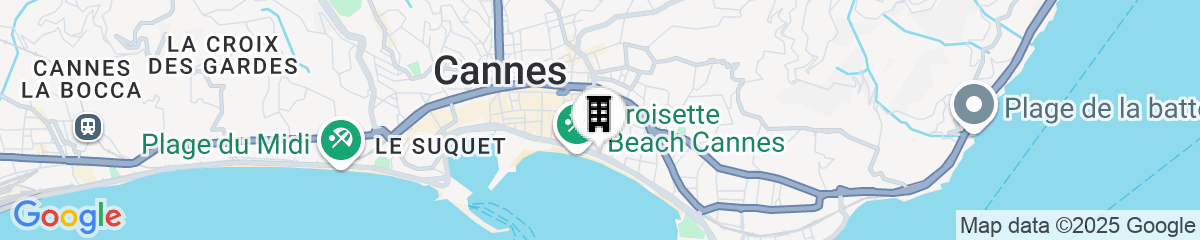 Map for JW Marriott Cannes