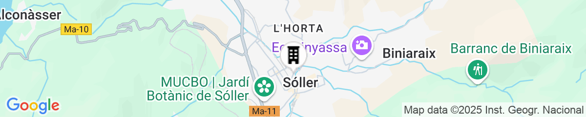 Map for Gran Hotel Sóller