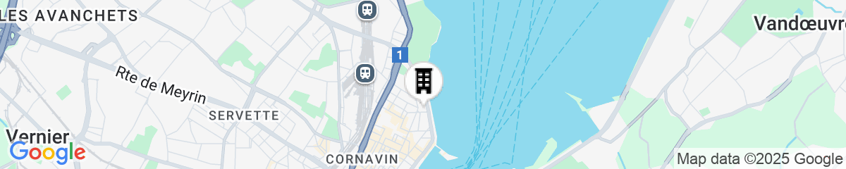 Map for Hotel President Wilson, A Luxury Collection Hotel, Geneva