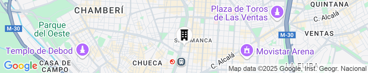 Map for Hotel Fenix Gran Meliá - The Leading Hotels of the World 