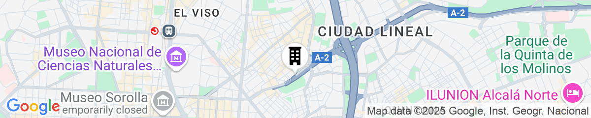 Map for Hotel Puerta América