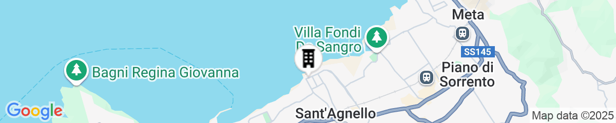 Map for Hotel Mediterraneo