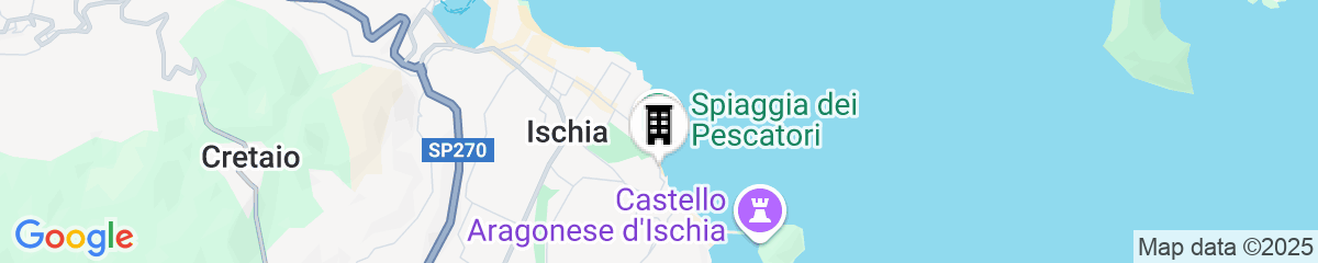 Map for Hotel Mare Blu