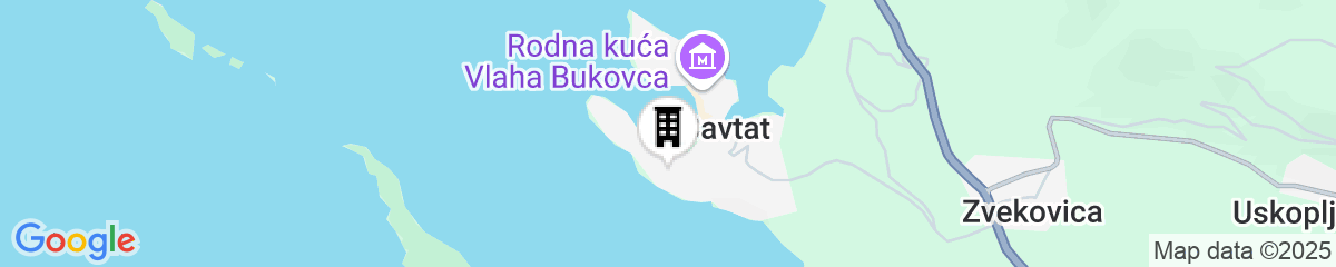 Map for Hotel Croatia