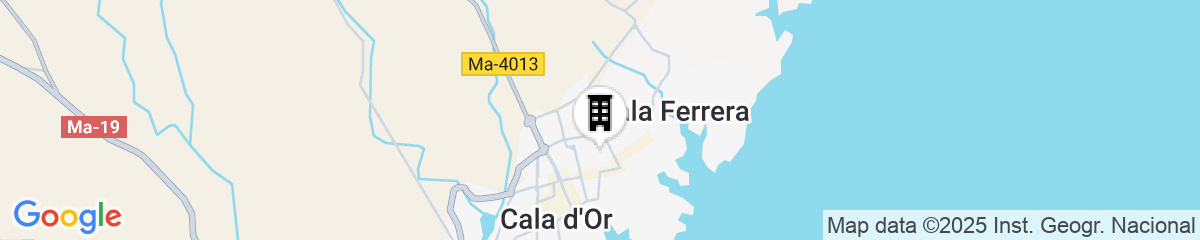Map for Melia Cala d'Or Boutique Hotel