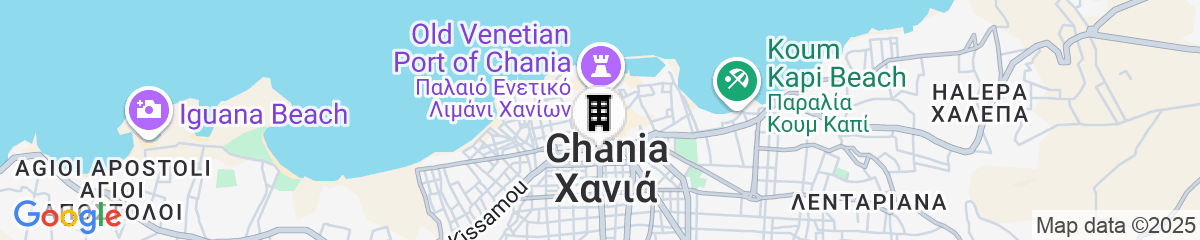 Map for The Chania Hotel Crete, Vignette Collection by IHG
