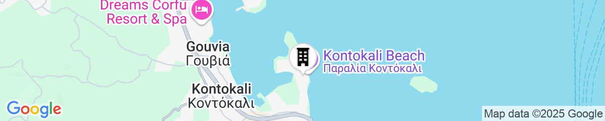 Map for Kontokali Bay Resort & Spa
