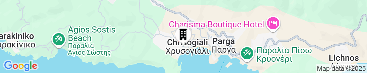 Map for Parga Beach Resort