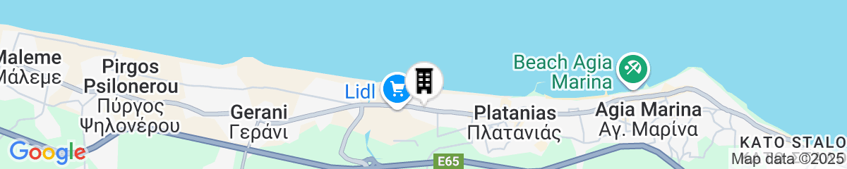 Map for Minoa Palace Resort