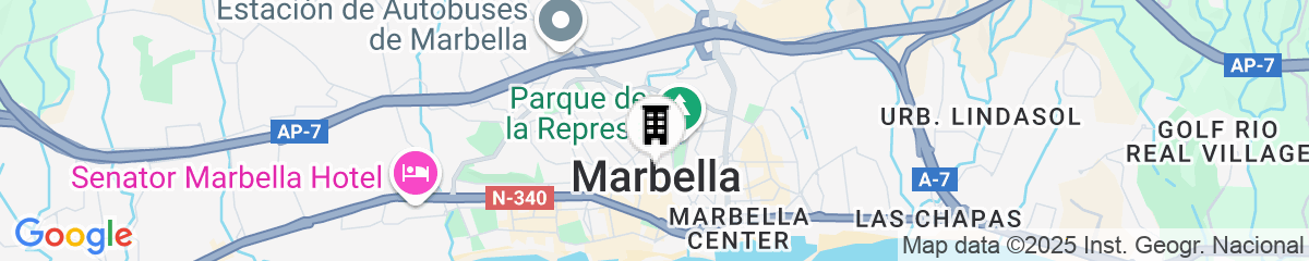 Map for La Fonda Heritage Hotel Relais &Châteaux