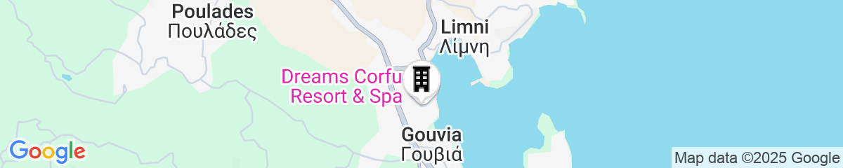 Map for Dreams Corfu Resort & Spa - All Inclusive