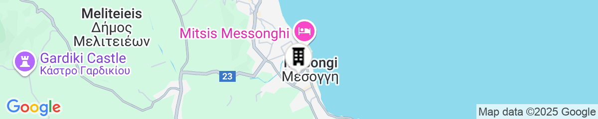 Map for Sentido Apollo Palace and Waterslides