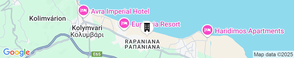 Map for Giannoulis – Cavo Spada Luxury Sports & Leisure Resort & Spa