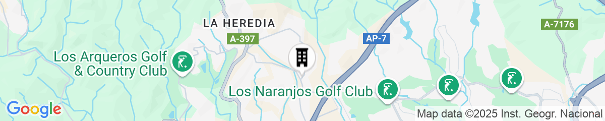 Map for The Westin La Quinta Golf Resort and Spa