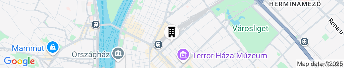 Map for Mystery Hotel Budapest, Preferred Hotels & Resorts 