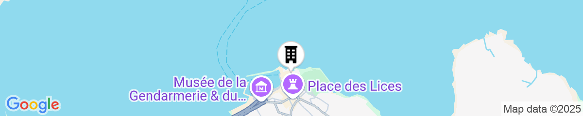 Map for Hôtel La Ponche