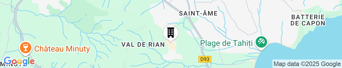 Map for Hôtel Villa Marie St Tropez