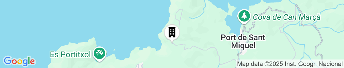 Map for Hacienda Na Xamena, Ibiza