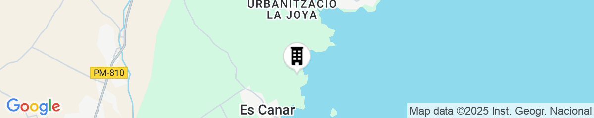 Map for Bless Hotel Ibiza, a member of The Leading Hotels of the World