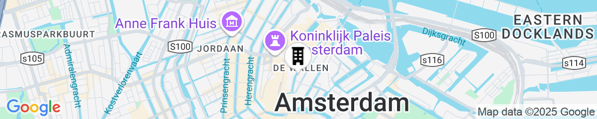 Map for Sofitel Legend The Grand Amsterdam