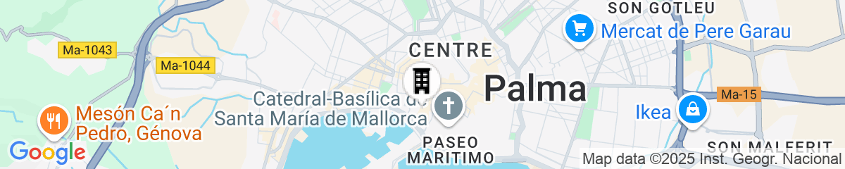 Map for Palacio Can Marqués