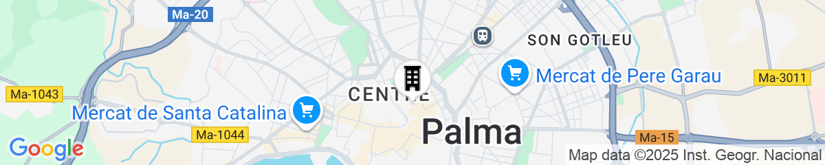 Map for Convent de la Missio Boutique Hotel GL