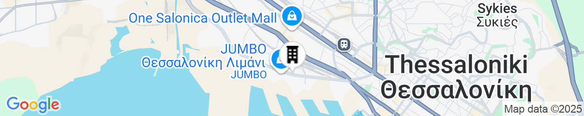 Map for The Met Hotel, a member of Design Hotels