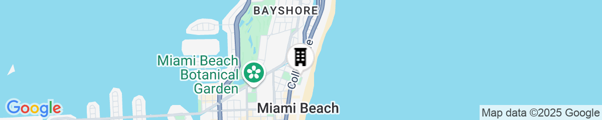 Map for W South Beach