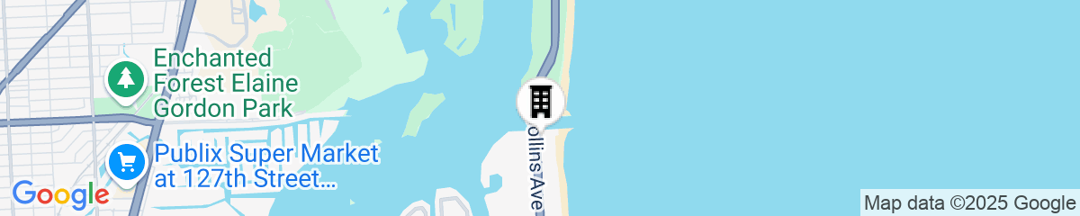 Map for The Ritz-Carlton Bal Harbour, Miami