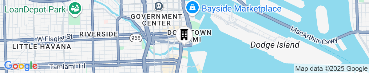 Map for Kimpton EPIC Hotel by IHG