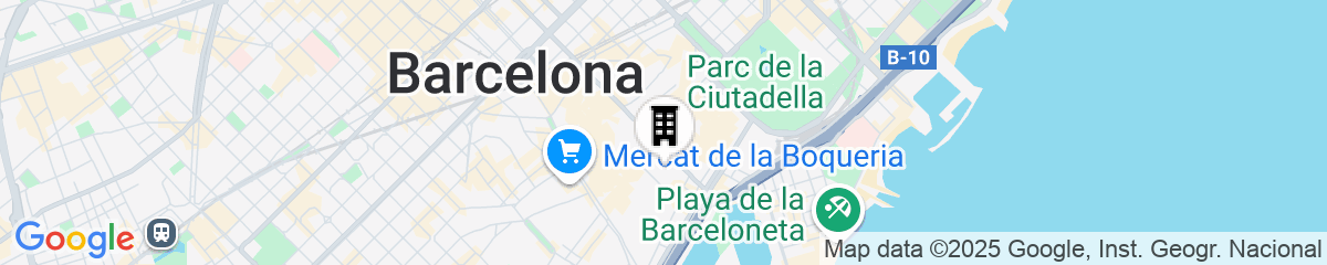 Map for Mercer Hotel Barcelona