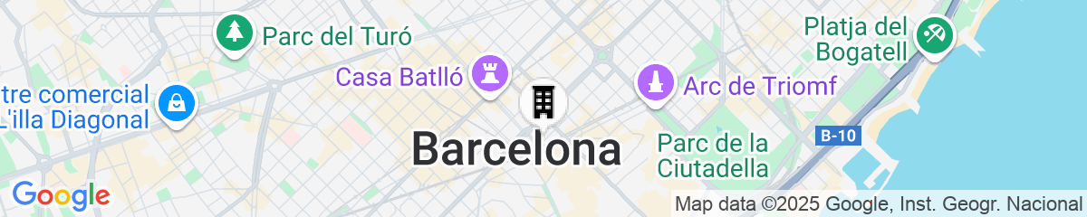 Map for ME Barcelona