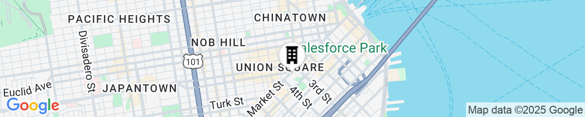 Map for Four Seasons Hotel San Francisco