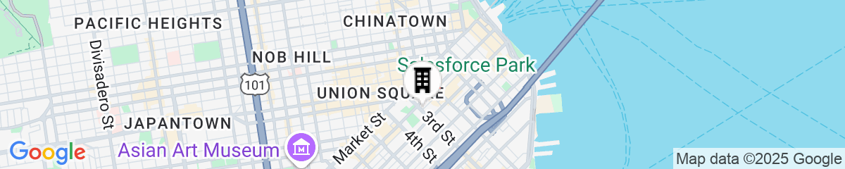Map for The St. Regis San Francisco