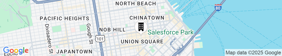 Map for Taj Campton Place