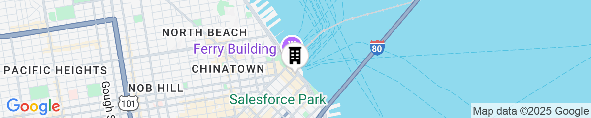 Map for 1 Hotel San Francisco