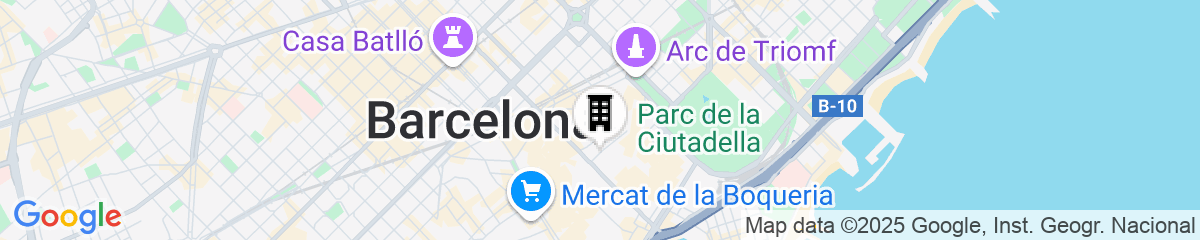 Map for The Barcelona EDITION