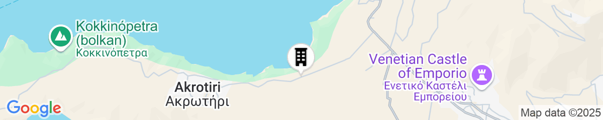 Map for Santorini Princess Presidential Suites