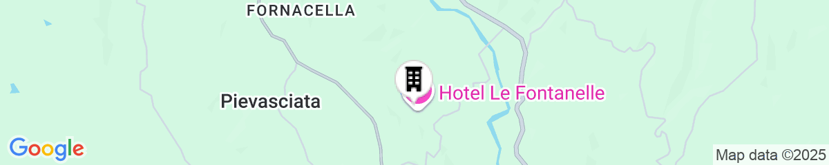 Map for Hotel Le Fontanelle