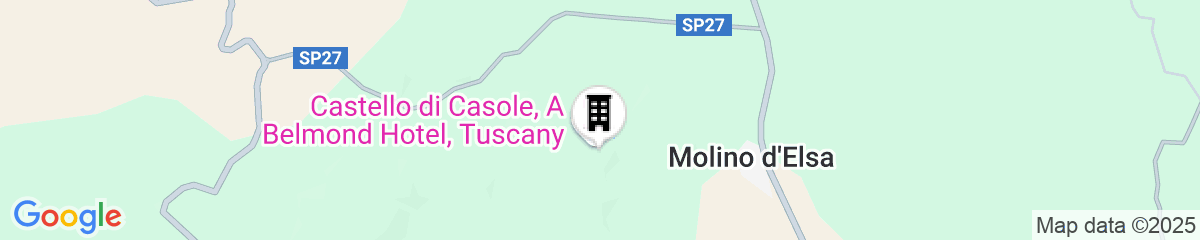 Map for Castello di Casole, A Belmond Hotel, Tuscany