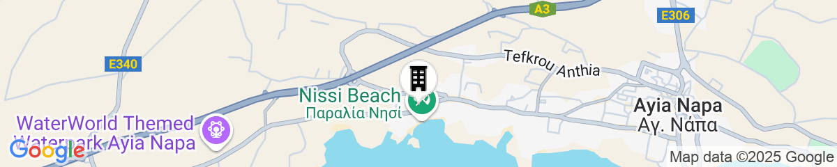 Map for Atlantica Aeneas Resort