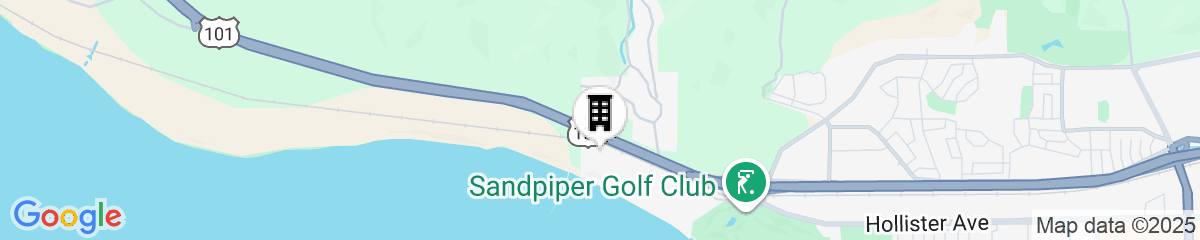 Map for The Ritz-Carlton Bacara, Santa Barbara