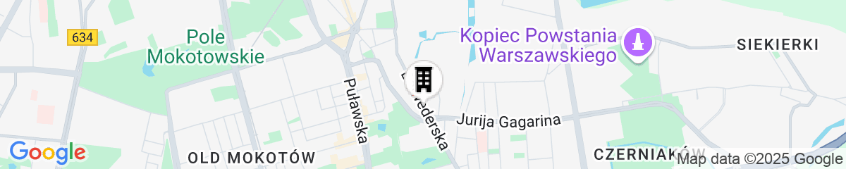 Map for Regent Warsaw Hotel