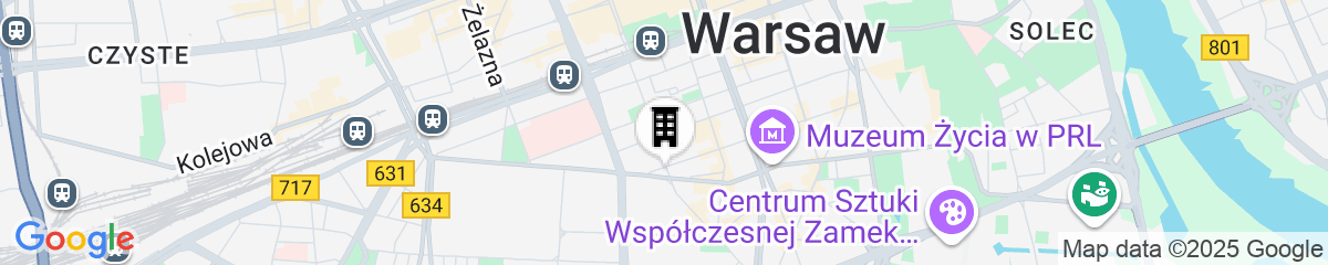 Map for Nobu Hotel Warsaw